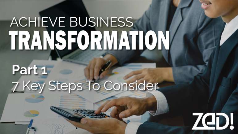 Achieving Business Transformation