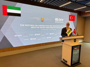 With the Emirati delegation in Türkiye